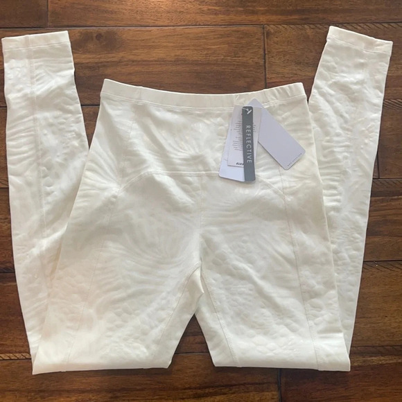 Guess Reflective Deborah leggings Ocean Salt Beige size XS - Picture 13 of 16